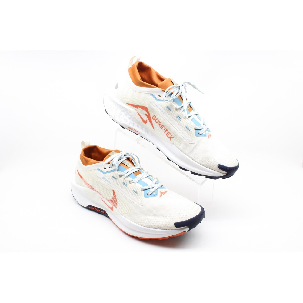 Nike Pegasus Trail 5 GTX Mens Running Shoes White Orange FQ0908-003 Size 14